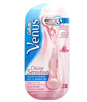 凑单良品：Gillette 吉列 Venus Divine Sensitive 女式剃毛刀（1刀架/2刀头）