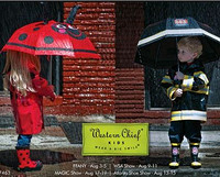 Western Chief 救火队员系列 儿童雨鞋+雨伞套装