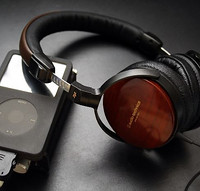 audio-technica 铁三角 ATH-ESW9A 头戴式耳机（实木+羊皮材质）官翻版
