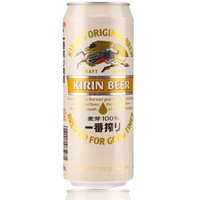 KIRIN 麒麟 一番榨啤酒 500ml*24罐+麒麟 纯真味啤酒330ml*24听