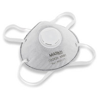 MASkin 6175 活性炭+呼气阀型 杯型防护口罩