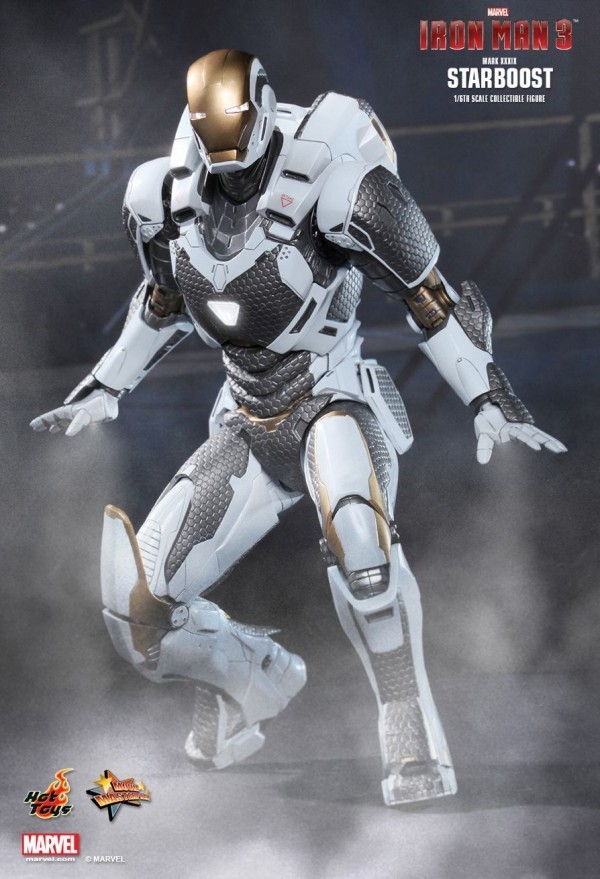 hot toys iron man3 钢铁侠3 mk39 starboost 双子星战甲