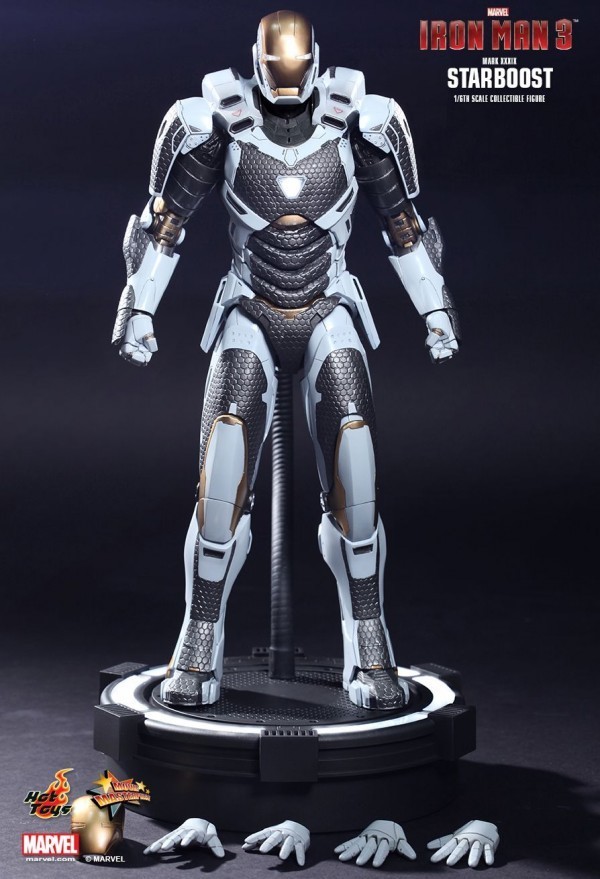 hot toys iron man3 钢铁侠3 mk39 starboost 双子星战甲