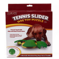 Kyjen 酷极 Tennis Slider Treat Toy 宠物网球拼图玩具