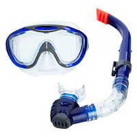 SPEEDO 速比涛 GlideMask 潜水泳镜 + SnorkelSet 呼吸管套装