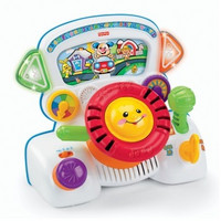 Fisher-Price 费雪 X6157 双语趣味互动方向盘 +凑单品