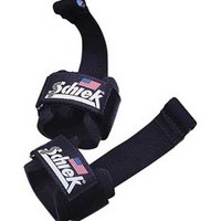 Schiek Deluxe Power Lifting Straps w Neoprene Support  负重握力带