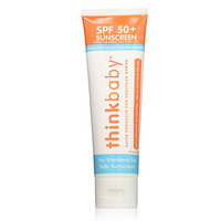 美国进口Thinkbaby 儿童防晒保湿霜SPF50+ 89ml 物理防晒 温和易清洗 *5件