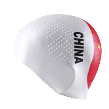  英发 YINGFA 无皱外颗粒硅胶泳帽 