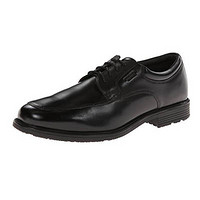 大码福利：ROCKPORT 乐步 Waterproof Lead The Pack Apron Toe Oxford  男士休闲皮鞋