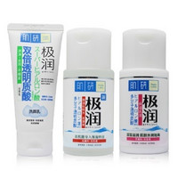 Mentholatum 曼秀雷敦 肌研 极润 保湿套装（洁面乳50g+化妆水浓润型100ml+乳液90ml）*2套