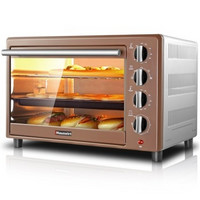 移动端12点：Hauswirt 海氏 HO-40C 40L 电烤箱（镀铝板、6管、独立控温、烤叉、炉灯）+凑单品