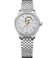 RAYMOND WEIL 蕾蒙威 MAESTRO 大师系列 2627-STS-00965 女士机械腕表