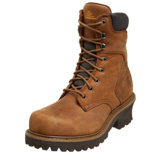 CHIPPEWA Industrial Steel Toe Logger 男士工装靴