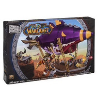 MEGA BLOKS World of Warcraft 魔兽世界 Goblin Zeppelin 地精飞艇积木模型