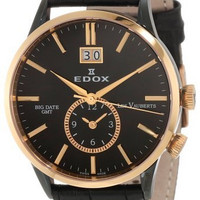 EDOX 依度 Les Vauberts 系列 62003 357RN NIR 男款时装腕表