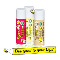 Sierra Bees Organic Lip Balms 有机唇膏 3支装