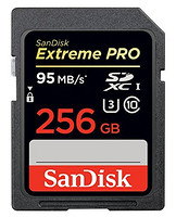 SanDisk 闪迪 Extreme PRO 至尊超极速 SDXC存储卡（256GB、UHS-I）