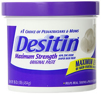 Desitin Diaper Rash Paste Maximum Strength 婴儿屁股湿疹护臀膏