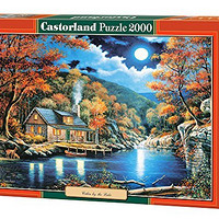 Castorland 巧思 湖边月色 200504 进口拼图 （2000片）