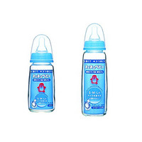 CHUCHU BABY 啾啾  标准口径耐热玻璃奶瓶新生儿套装  240ml+150ml*4件