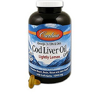 Carlson Cod Liver Oil 鳕鱼鱼肝油 1000mg 300粒