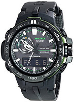 新低价：CASIO 卡西欧 PRW-6000Y-1ACR 男款太阳能电波登山腕表