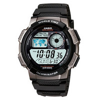 移动端8点：CASIO 卡西欧 AE1000W-1B 男款运动腕表