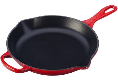 酷彩Le Creuset Signature Iron Handle Skillet 铁柄搪瓷铸铁煎锅 30CM
