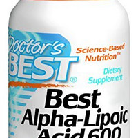 Doctor‘s Best Best Alpha Lipoic Acid α硫辛酸 600mg 180粒