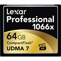 再特价：Lexar 雷克沙 Professional 1066x 64GB CF存储卡