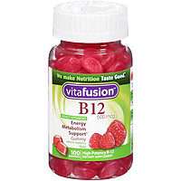 vitafusion Energy 维生素B12 小熊营养糖 100粒*3瓶