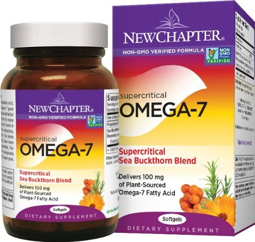 NEW CHAPTER 新章 Supercritical 超临界 Omega 7 营养素 60粒