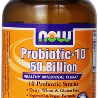 NOW 诺奥 Foods Probiotic 10 复合活性益生菌 50billion