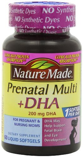 Nature Made Prenatal plus DHA 复合维生素+DHA