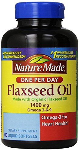 Nature Made Flaxseed Oil 亚麻籽油 1400mg 100粒