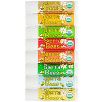 Sierra Bees Organic Lip Balms 有机唇膏 4.25g*8支