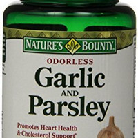 NATURE‘S BOUNTY 自然之宝 Odorless Garlic and Parsley 大蒜西芹胶囊 100粒