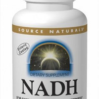 Source Naturals NADH 能源片 抗疲劳保健品 5mg 90粒