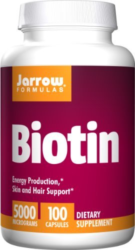 Jarrow FORMULAS 杰诺 Biotin 生物素胶囊 5000Mcg 100粒