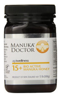 Manuka Doctor Bio Active 15 Plus 麦卢卡蜂蜜 500g