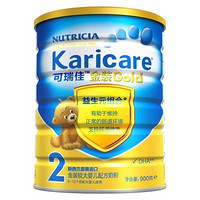 Karicare 可瑞佳 金装 较大婴儿配方奶粉 2段 900g*4桶