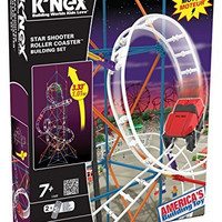 K‘Nex Star Shooter Coaster Building Set 电动过山车拼装玩具套装