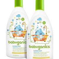 BabyGanics 甘尼克宝宝 新生儿泡泡浴沐浴露（591ml*2瓶）