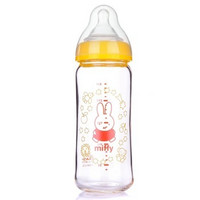 CHUCHU BABY 啾啾 米菲 宽口径玻璃奶瓶 240ml