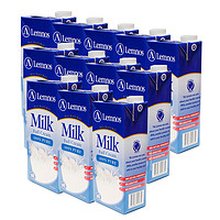 Lemnos 兰诺斯 全脂牛奶 （1L*12盒）