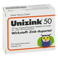 Unizink 儿童孕妇水溶补锌片 100粒