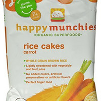 HAPPYBABY 禧贝 Munchies Rice Cakes 有机胡萝卜糙米饼（40g*10袋）