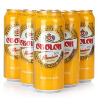 OBOLON 奥伯龙 经典啤酒 （500ml*6听）