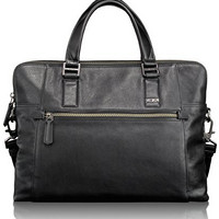 TUMI 塔米 Beacon Hill系列 Branch Slim Laptop Briefcase 068516D 男士真皮公文包